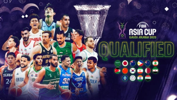  8月在沙特舉辦！FIBA官網：男籃亞洲杯抽簽儀式將在下月8號舉行